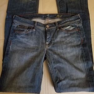 7 for all Mankind Jeans 30 with 34" inseam